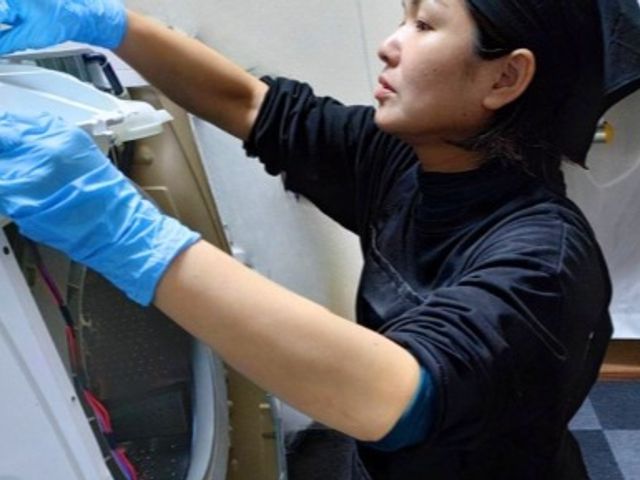 ★子育てママを全力応援★私が直接伺います◎丁寧な作業で洗濯槽のカビを徹底除去♪