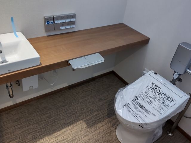ウォシュレットの取付