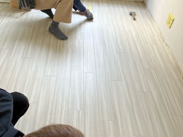 クッションフロア3300円m2 丁寧に仕上げます