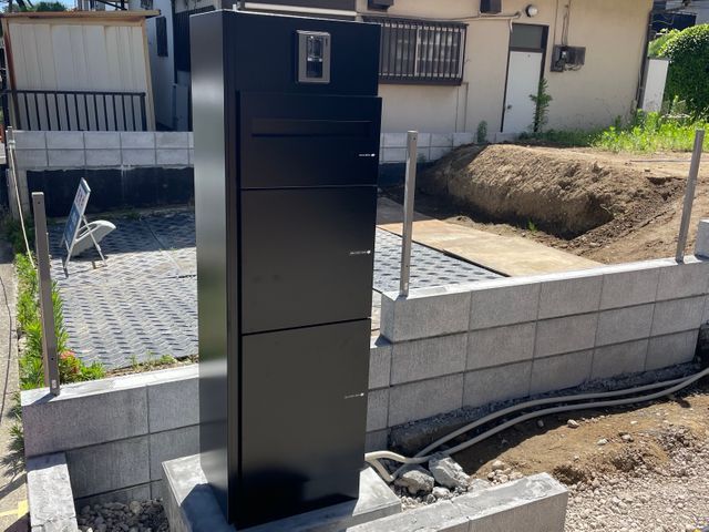 宅配ボックスの設置
