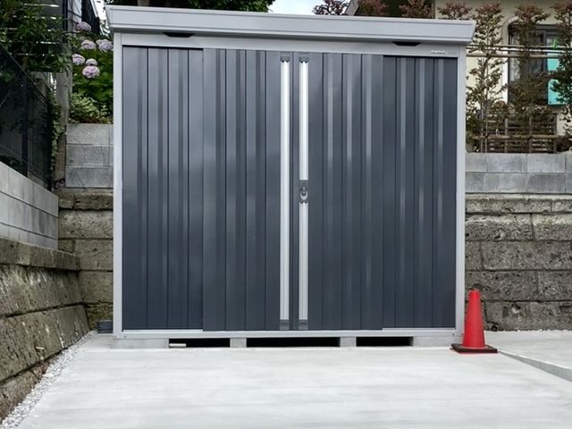 物置取り付け、解体、撤去