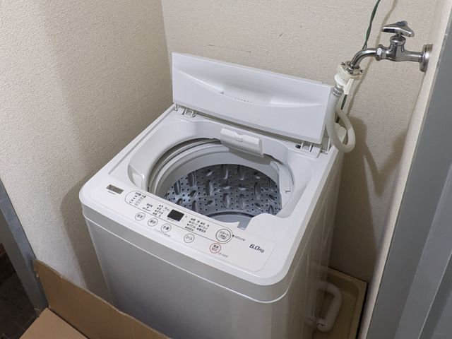 洗濯機取付