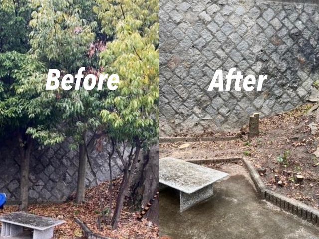 作業外注一切なし!経験豊富な職人が施工!お庭でお困りのことはお任せください!