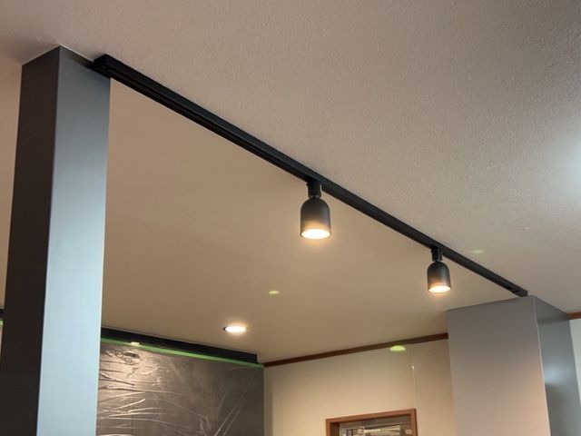 ダクトレール取り付け