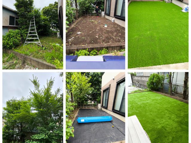 外注一切無し!雑草や虫とサヨナラ!ローメンテで快適なお庭に!!