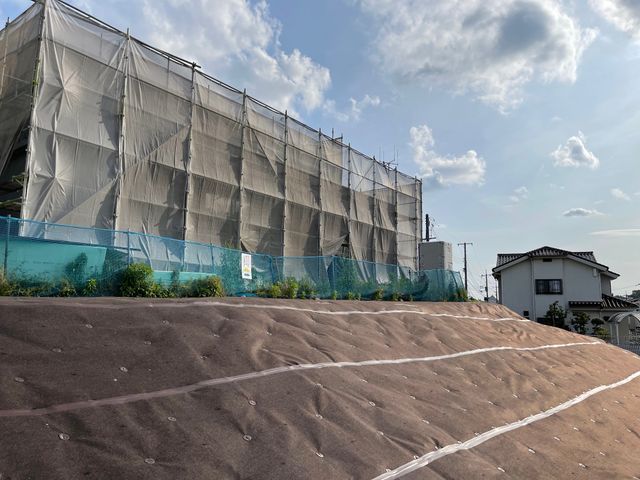 防草シート施工