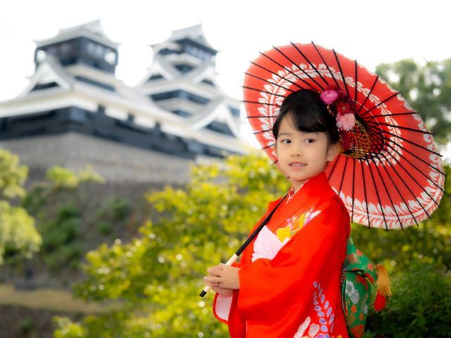 【熊本】七五三詣 | 出張撮影専門◇和傘無料、他◇90カット以上オンライン納品