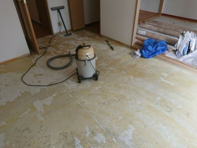 気分一新!  床からリフレッシュ!