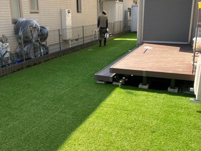 毎月施工してます!お庭を美しくをモットーに丁寧に作業致します!