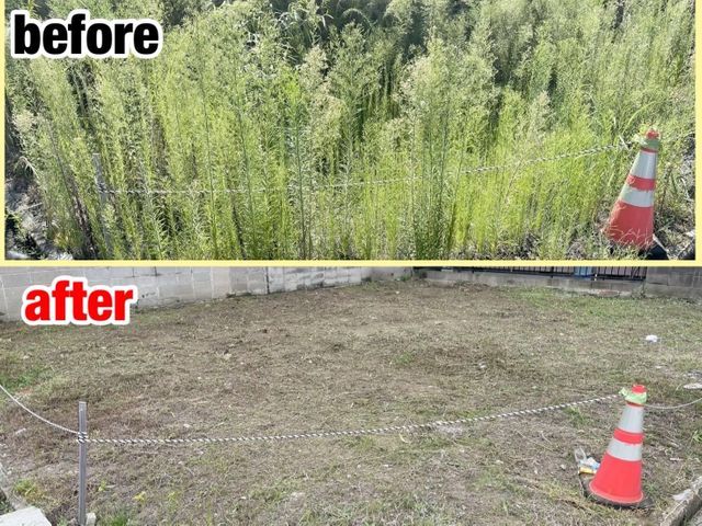 【小スペースOK】親切・丁寧★面倒な草刈りをプロの作業でお庭の景色を綺麗に◎