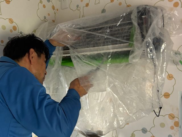 オプション3点無料!室外機洗浄&消臭抗菌コート&空気洗浄フィルター☆複数台割引有