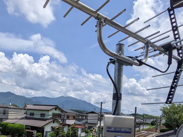 地デジ、BSアンテナ取付工事:調整
