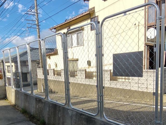 フェンスの設置致します!