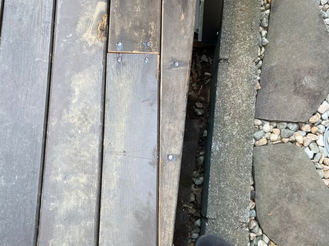 ウッドデッキ