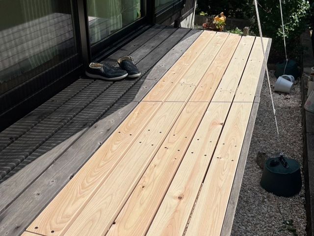 ウッドデッキの補修工事は、当社で一択です!