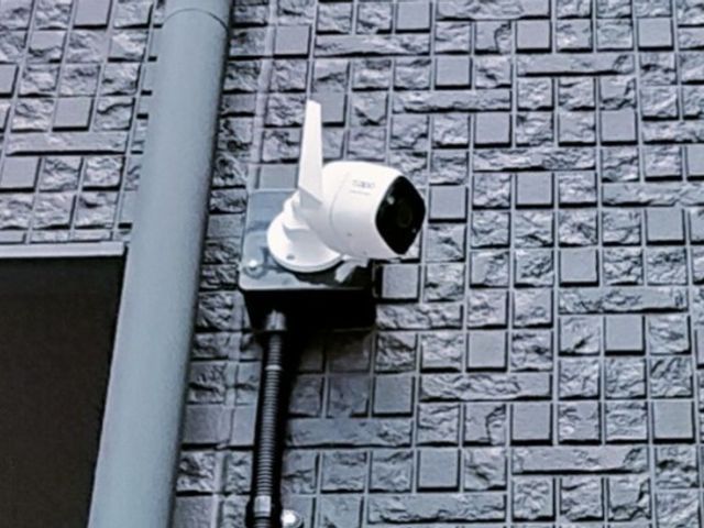防犯カメラ設置