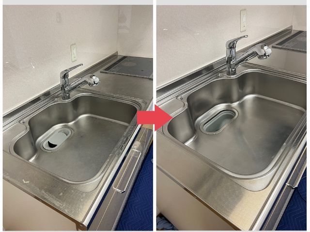 自社開発した環境に優しい洗剤を使いキッチンと換気扇を徹底洗浄致します。