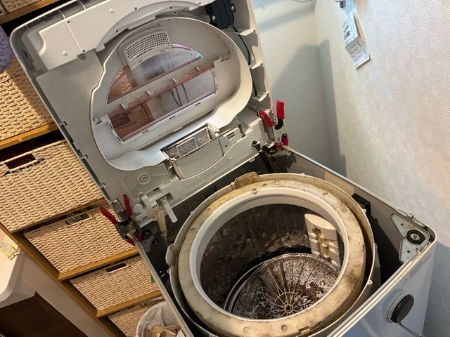 縦型洗濯機クリーニング