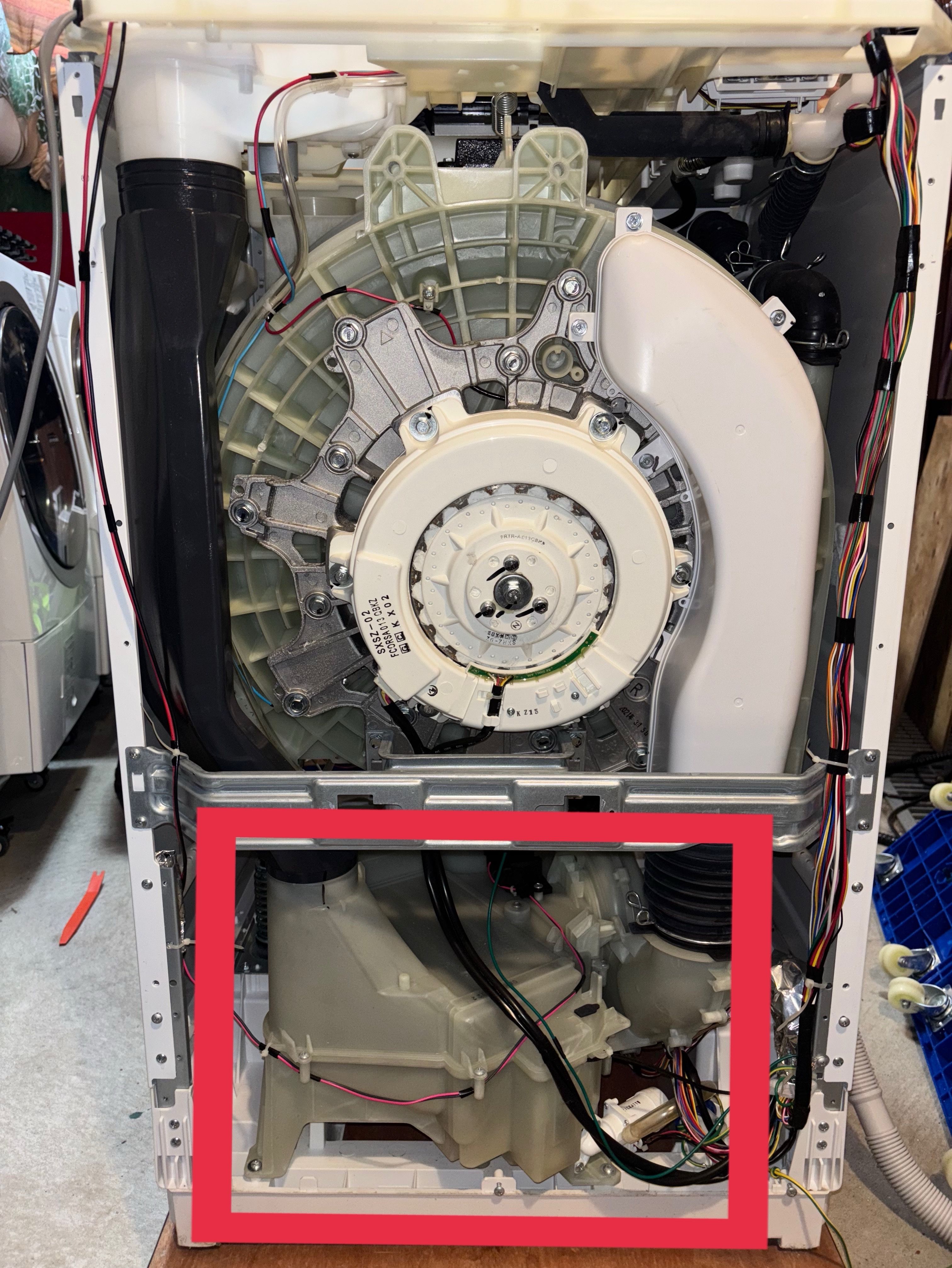 シャープ ES-W113 2021y 分解クリーニング✨C33 エラー | SIXTH SENSE