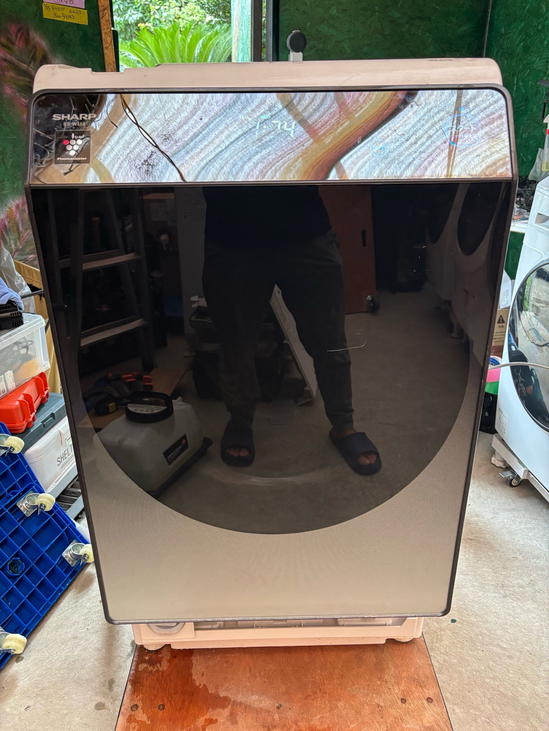 シャープ ES-W113 2021y 分解クリーニング✨C33 エラー | SIXTH SENSE