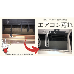 ここまで汚れてたなんて！プロの洗浄でエアコンが生まれ変わりました(^_^)の画像1