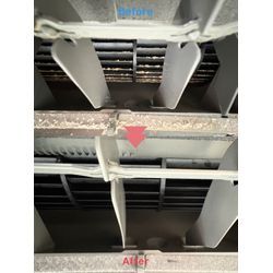 【習志野市】寝室のおそうじ機能付エアコン「ノクリア」をクリーニングしました！の画像3