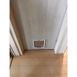 室内ドアにペット用の扉を取り付けようの画像2