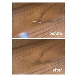 【フローリング補修／施工事例】線傷ひとつから見える補修の姿勢の画像1
