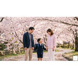 ピカピカのランドセルと桜🌸 入学祝いは出張撮影がおすすめです！の画像1