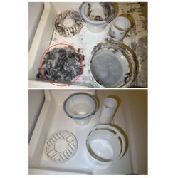 川崎区 ドラム式洗濯機 排水口詰まり除去！の画像2