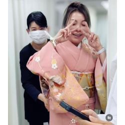 結婚式ご出席の訪問着お着付けの様子の画像2