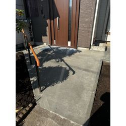 コンクリートでスロープ工事の画像1