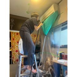 一番若いスタッフ（19歳）が2台施工の画像1