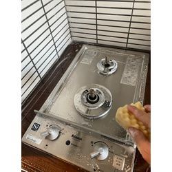 キッチンコンロクリーニングの画像1