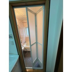 浴室扉は交換可能です。の画像1