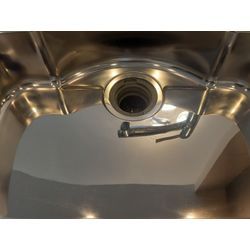 キッチン人工大理石天板とステンレスシンクの研摩コーティングの画像2