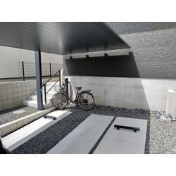 お洒落な駐車ブロック設置（2台）の画像3