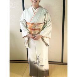 お宮詣り　訪問着の画像1