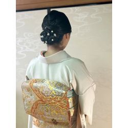 お宮詣り　訪問着の画像2