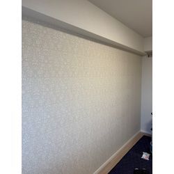 一面アクセントクロス張替え施工事例　1000番クロス使用の画像3