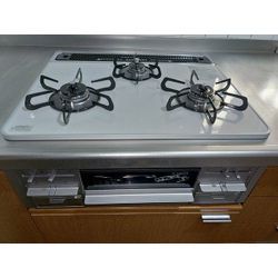 藤岡市で年数の経ったガスビルトインコンロの交換工事しましたの画像2