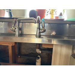 単水栓から混合水栓への画像1