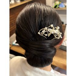 七五三　5歳ママ(シンプル和髪シニョン)の画像1