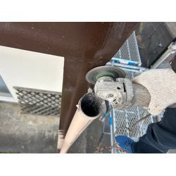 アパートベランダ防水施工下地処理の画像3