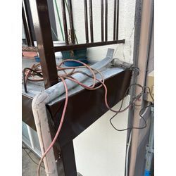 アパートベランダ防水施工下地処理の画像1