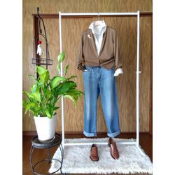 ボタンのかけ方で変わるカーディガン☆の画像1