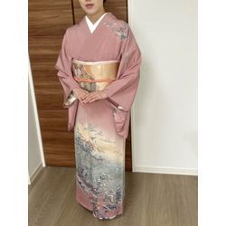 お宮詣り　訪問着の画像1