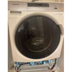 東京都品川区　パナソニック　ドラム式洗濯機　U11エラー　ギヤードモーター交換の画像1