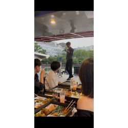 【クルーズ船】淀川の屋形船にてマジックショー🪄の画像2