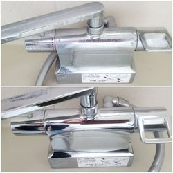 🛀浴室清掃・・・数十年の頑固な水垢除去😥の画像2